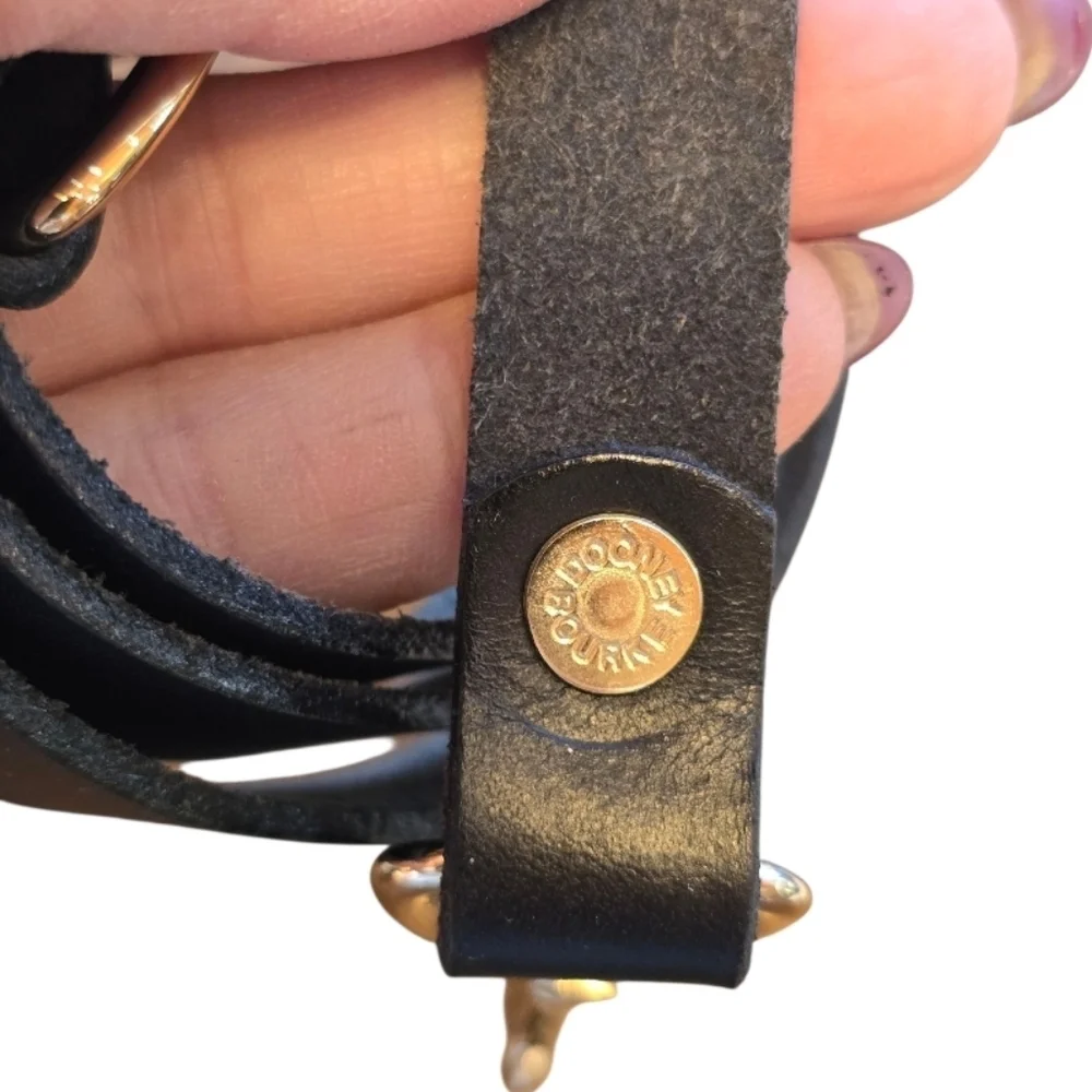 Dooney & Bourke Rare Fanciful Tutti Frutti Medallion Black Vintage Satchel